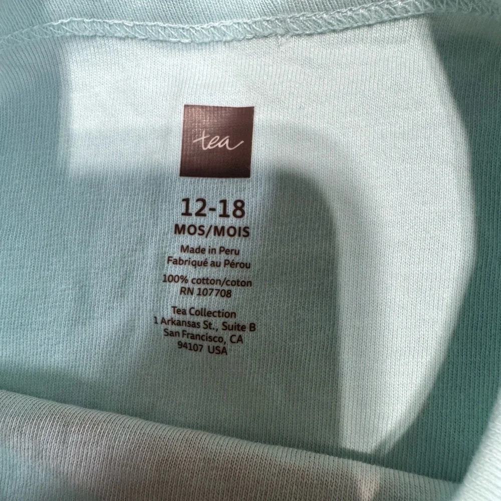 Tea Collection Desert Sunset Dune Buggy Short‎ Sleeve Tee Size 12-18M